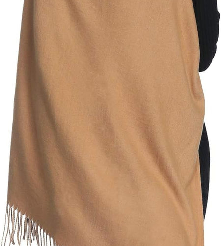 Womens Thick Soft Pashmina Shawl Wrap Scarf Warm Solid Color Stole
