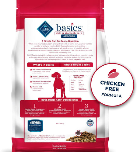 Basics Limited Ingredient Diet, Grain Free Natural Adult Dry Dog Food